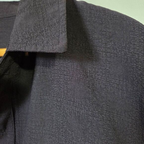 EUC LIKE NEW TIME & TRU BLACK SHIRT DRESS SWIM COVER UP SIZE 1X / 16W-18W - Picture 7 of 15